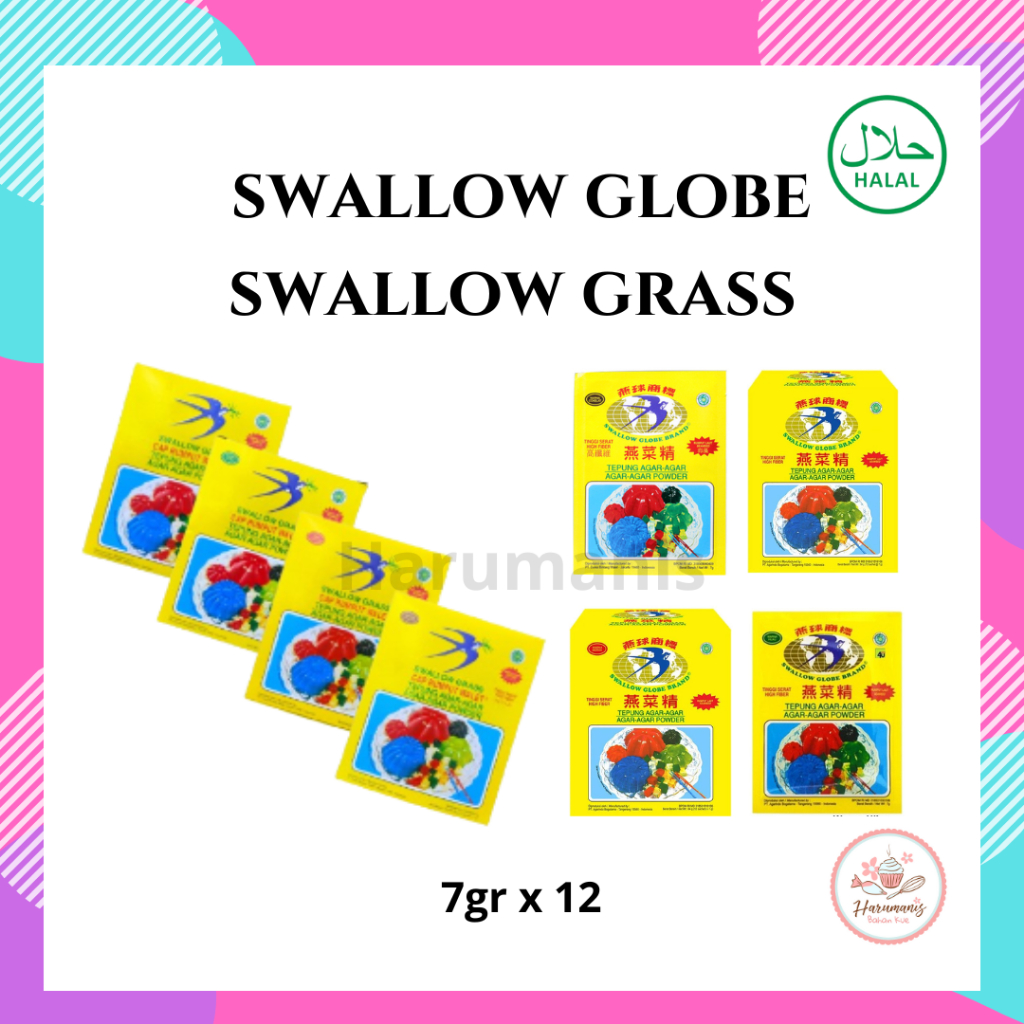 

Swallow Globe Swallow Grass Agar Agar 7gr x 12