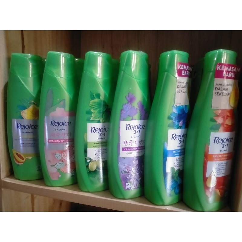 Rejoice Shampo 340 ML Rich/Frizz Repair /Anti Hairfall / Anti Dandruf / Moisture Smooth / Shiny Blac