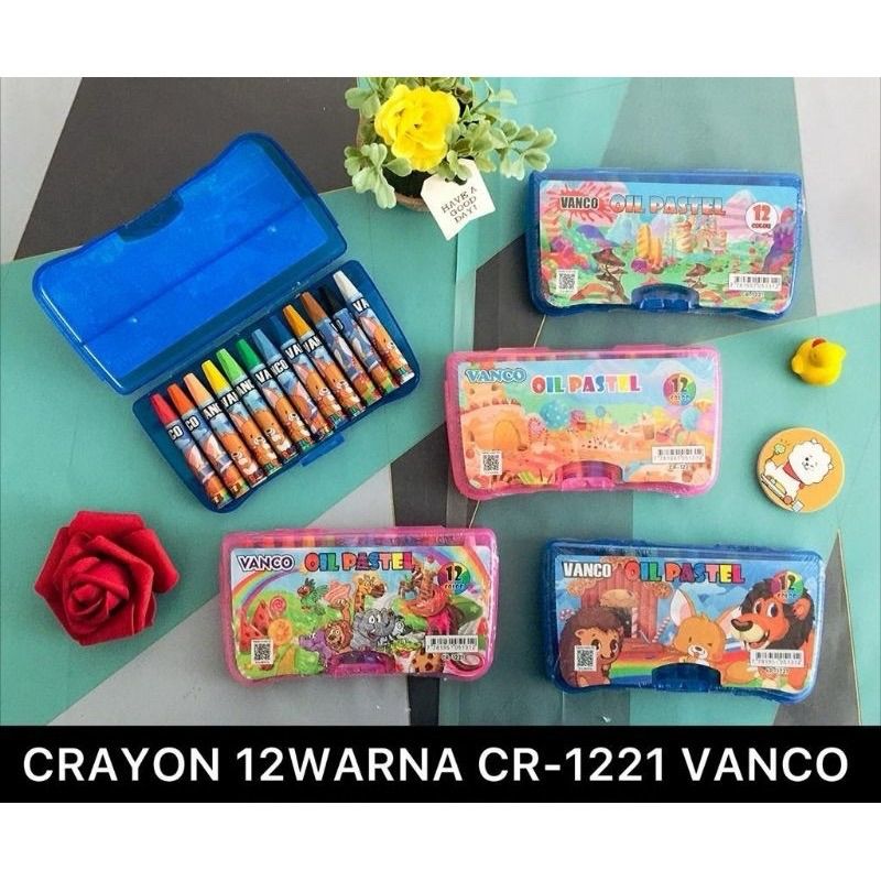 

CRAYON VANCO 12 WARNA CR-1221 | ALAT LUKIS MEWARNAI ANAK-ANAK