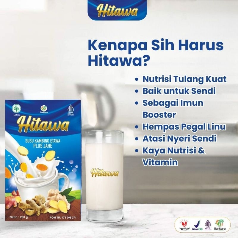 

HITAWA Susu Kambing etawa 200gram