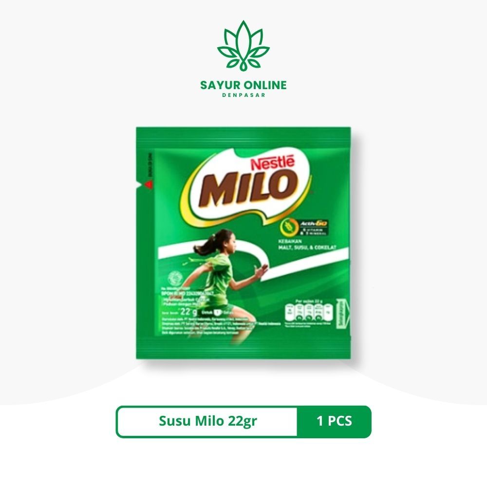 

Susu Milo 22gr 1 Pcs - Sayur Online Denpasar