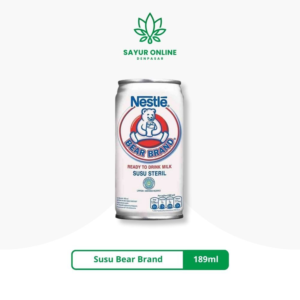 

Susu Bear Brand 189ml - Sayur Online Denpasar