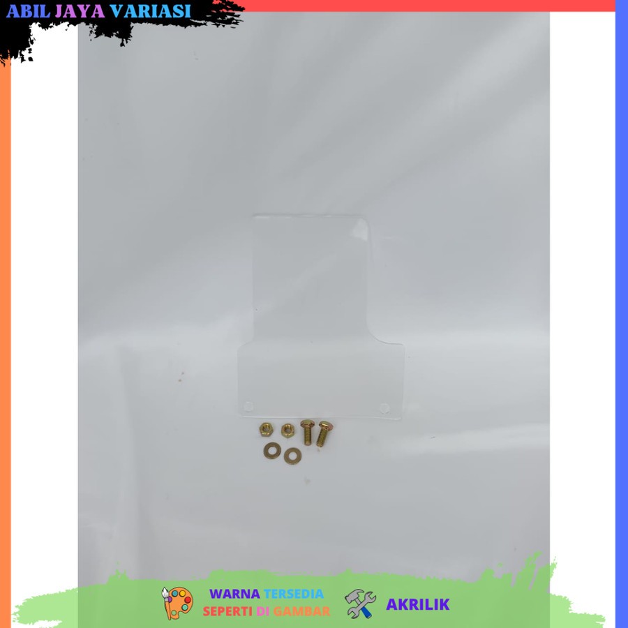 MUDFLAP NMAX NEW BAHAN AKRILIK PENAHAN LUMPUR NMAX MIKA AKRILIK NMAX ABIL JAYA VARIASI