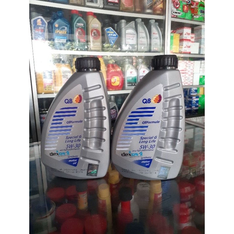 Oli Mesin Q8 Special G Long Life D2 Dexos2 5w30 Original Kemasan 1L