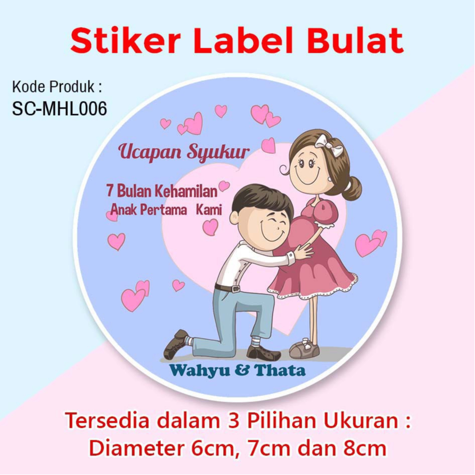 

Stiker Tumpeng Mini Souvenir Acara Syukuran 7 Bulan Kehamilan