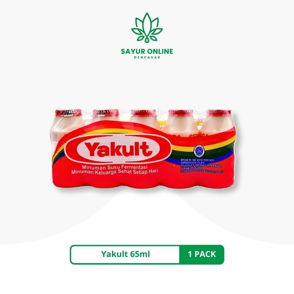 

Yakult 65ml 1 Pack Isi 5 Botol - Sayur Online Denpasar