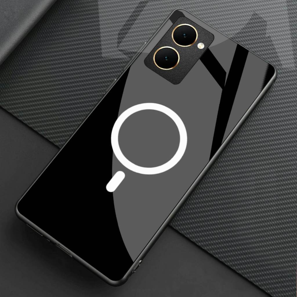 (Q69) Softcase Glass Kaca Vivo Y03 - Case Hp Terbaru Anti Air TPU