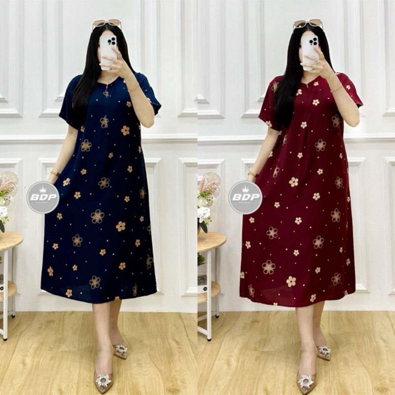 GROSIR DASTER POLKA BUNGA CEPLOK