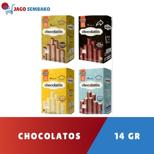 

Chocolatos Long Stick Wafer Roll All Varian [24 pcs/box]