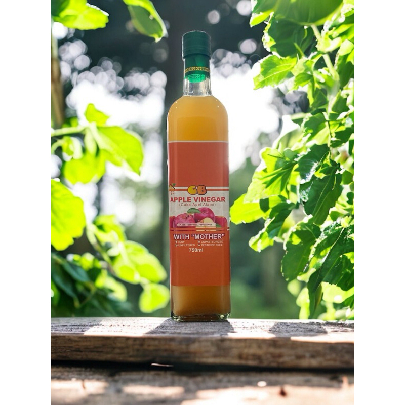 

cuka apel / apple vinegar 750ml with mother