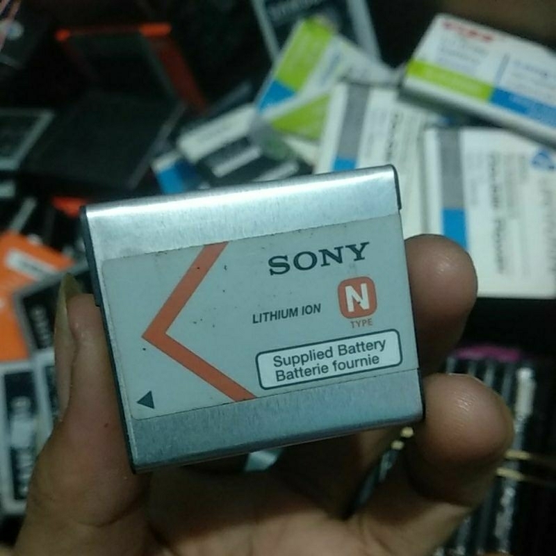 Baterai Bekas Kamera digital Sony Seri N
