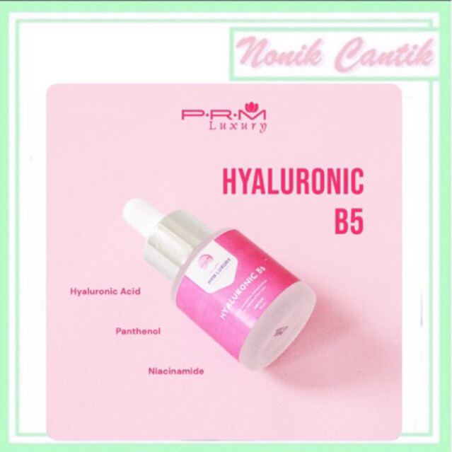 SERUM GLOW WHITENING + HYALURONIC B5 PRM LUXURY