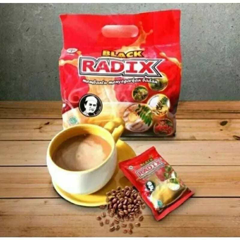 

Kopi Black Radix Pak Haji Asli [ 1 Pouch isi 20 sachet ]ORIGINAL