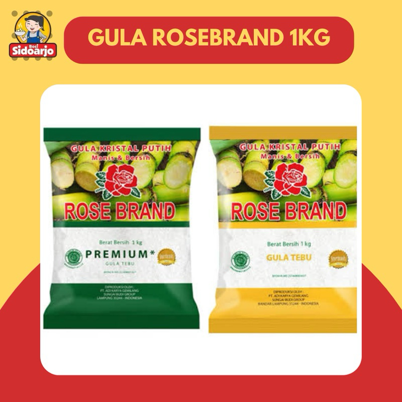 

GULA ROSEBRAND KEMASAN 1kg