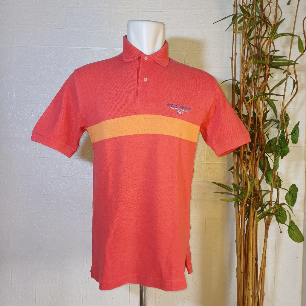 POLOSHIRT POLO SPORT, SIZE M (SECOND BRANDED) MERAH, PS0014