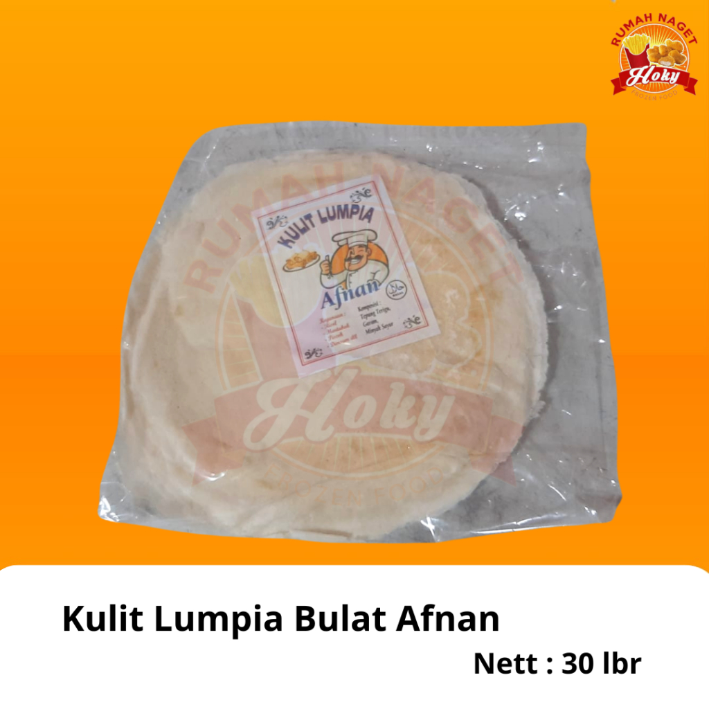 

Kulit Lumpia Afnan isi 30 lbr