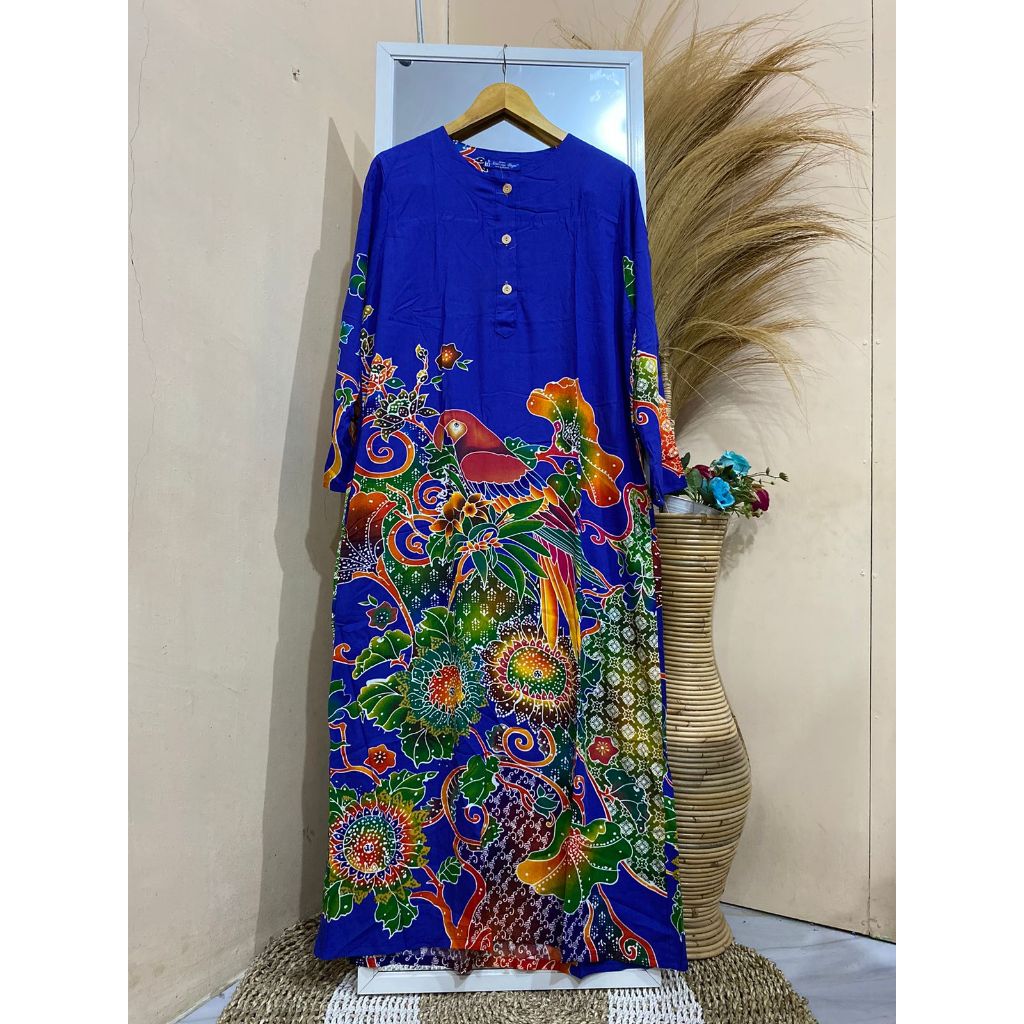 DASTER LONGDRESS KENCANA UNGU /DASTER MENYUSUI