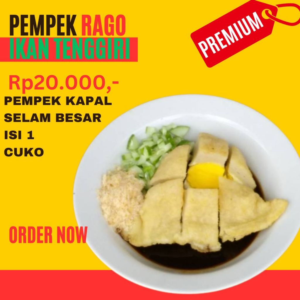 

Pempek rago Kapal Selam 1pcs