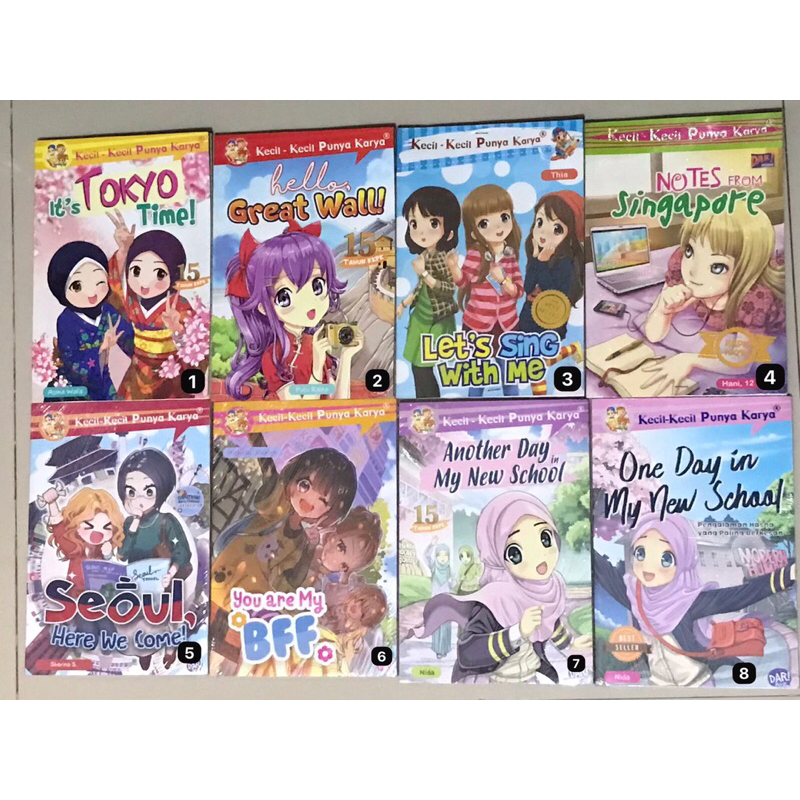 ORIGINAL GRAMEDIA preloved novel kkpk komik next g bagus murah novel kecil kecil punya karya