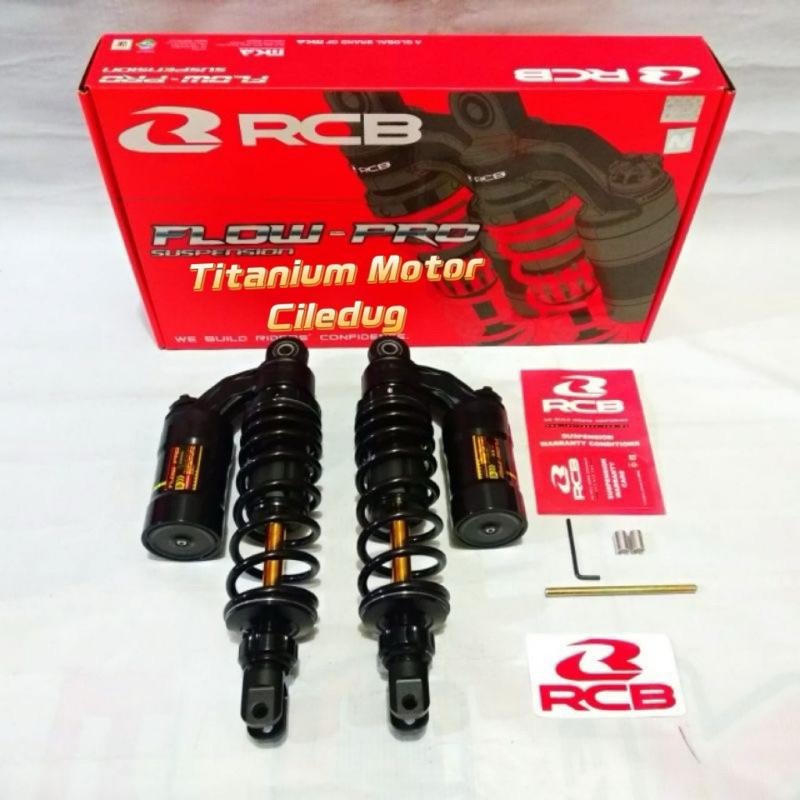 SHOCK TABUNG RCB FLOW PRO 305MM AEROX 155 / NEW NMAX 155 2020