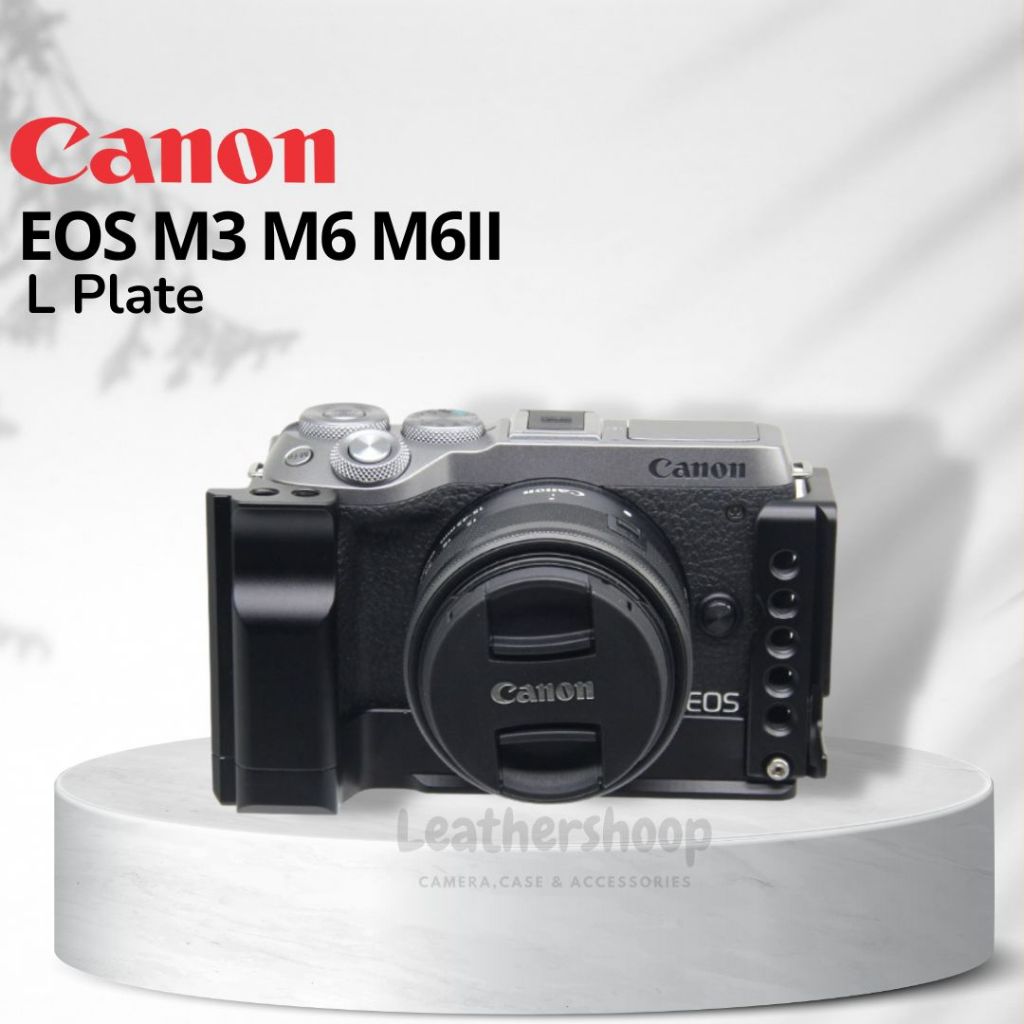 L Plate Bracket for Canon EOS M3 M6 M6II Metal Handgrip