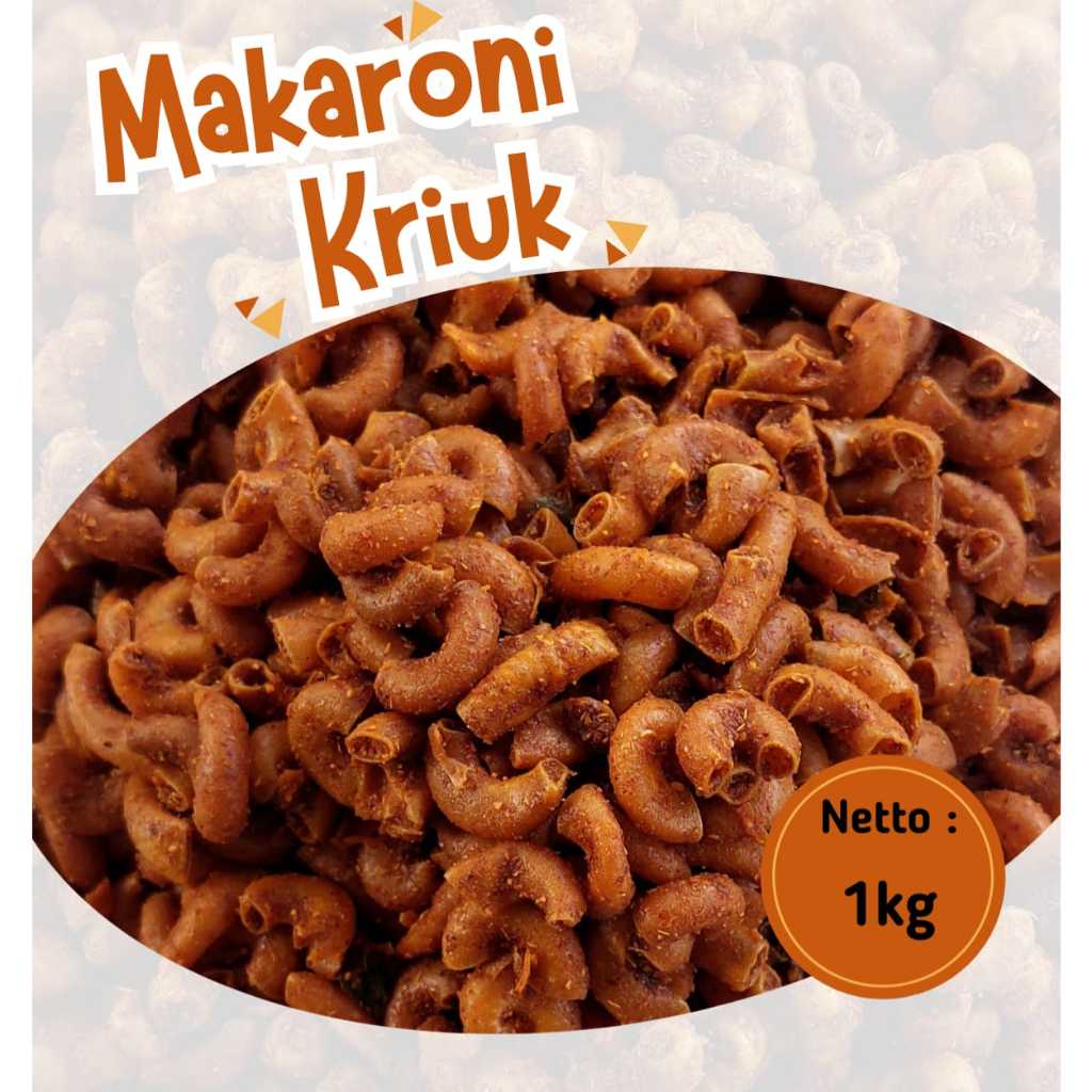 

MAKARONI KRIUK (1 kg) TASIKMALAYA LOCALLADA SNACK - MAKARONI KRIUK PEDAS ORI EXSTRA PEDAS