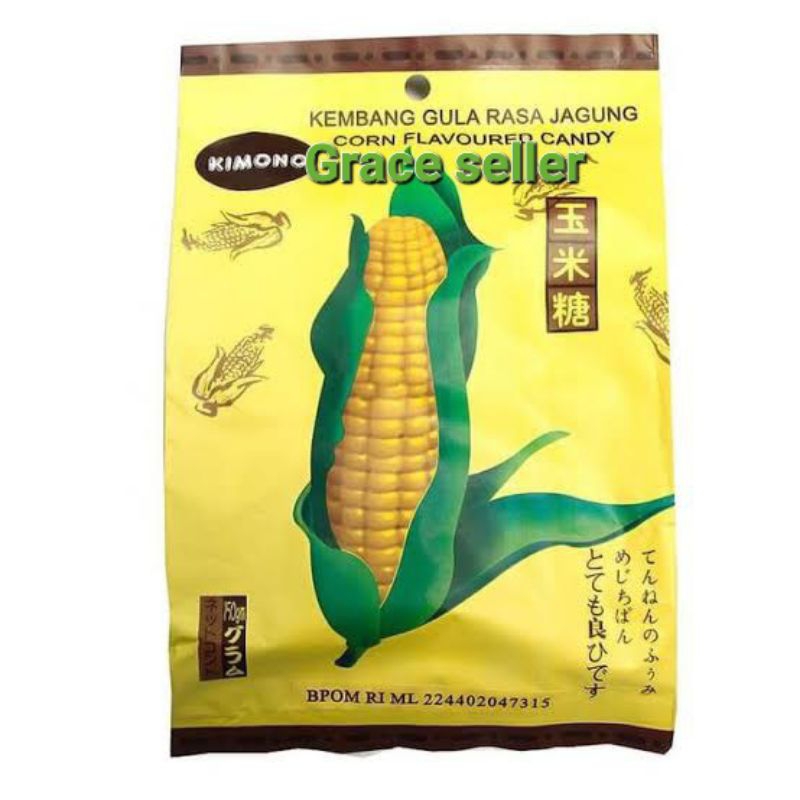 

Permen kimono corn candy/permen kimono rasa jagung 150gram