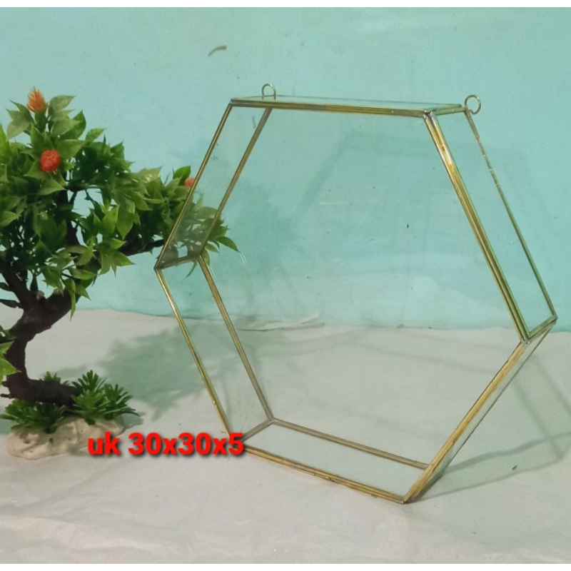 

box MAHAR kado hexagonal 30*30*5