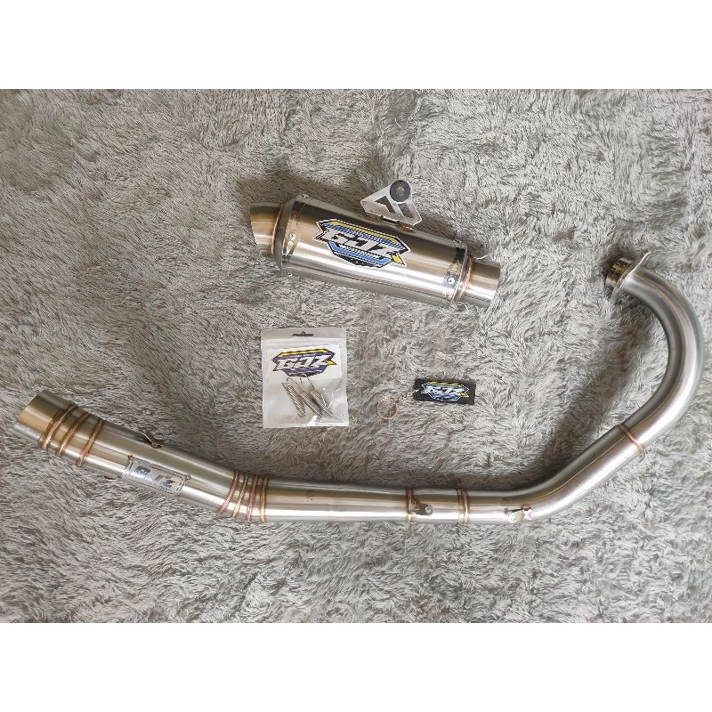 Knalpot Original Gjz Racing Exhaust Vixion Mx Sonic Satriafu