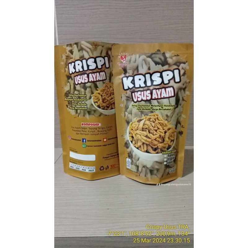 

CRISPY USUS AYAM ORIGINAL DAUN JERUK NIPIS