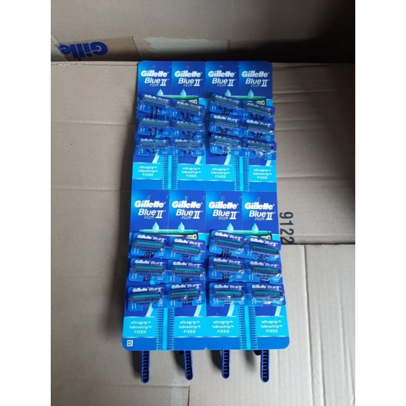Gillette Blue ll alat cukur Jenggot / alat cukur kumis / pencukur Jenggot / Pisau Cukur Jenggot / Gi