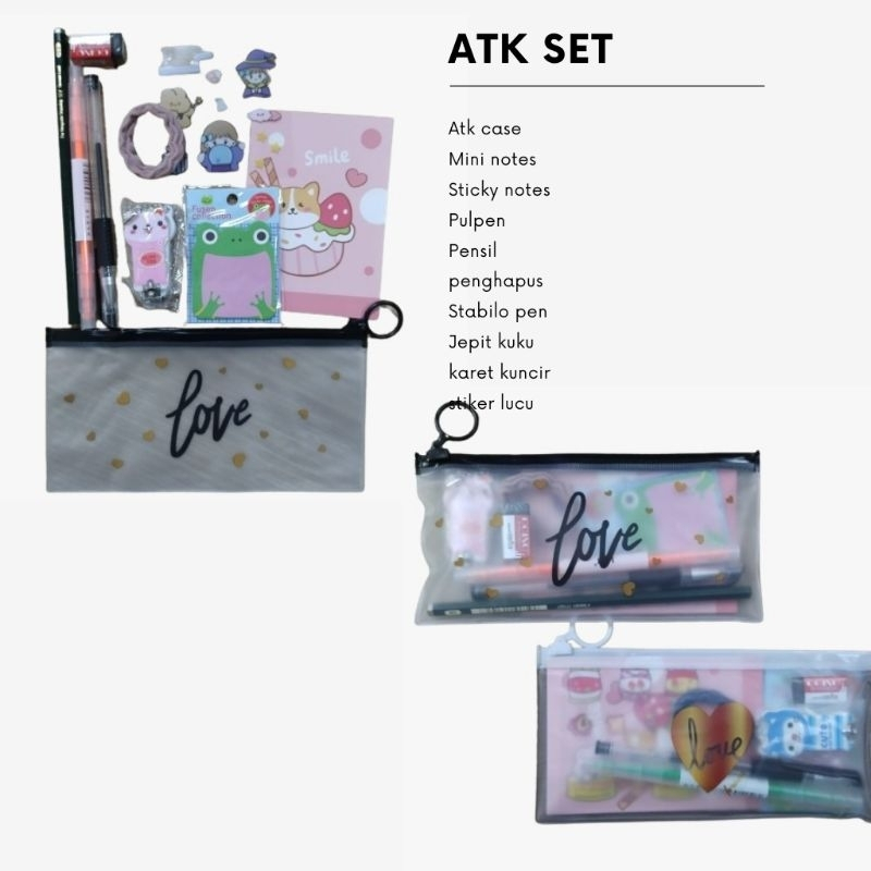 

ATK Set | alat tulis Sekolah | Souvenir Sekolah