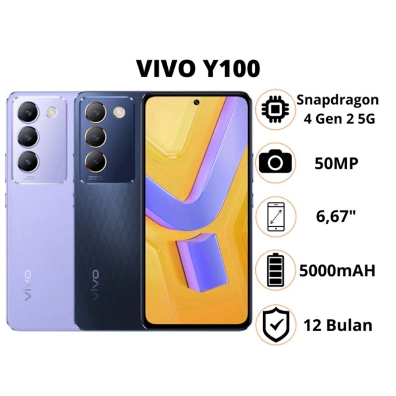 Vivo Y100 5G 8/256gb new segel