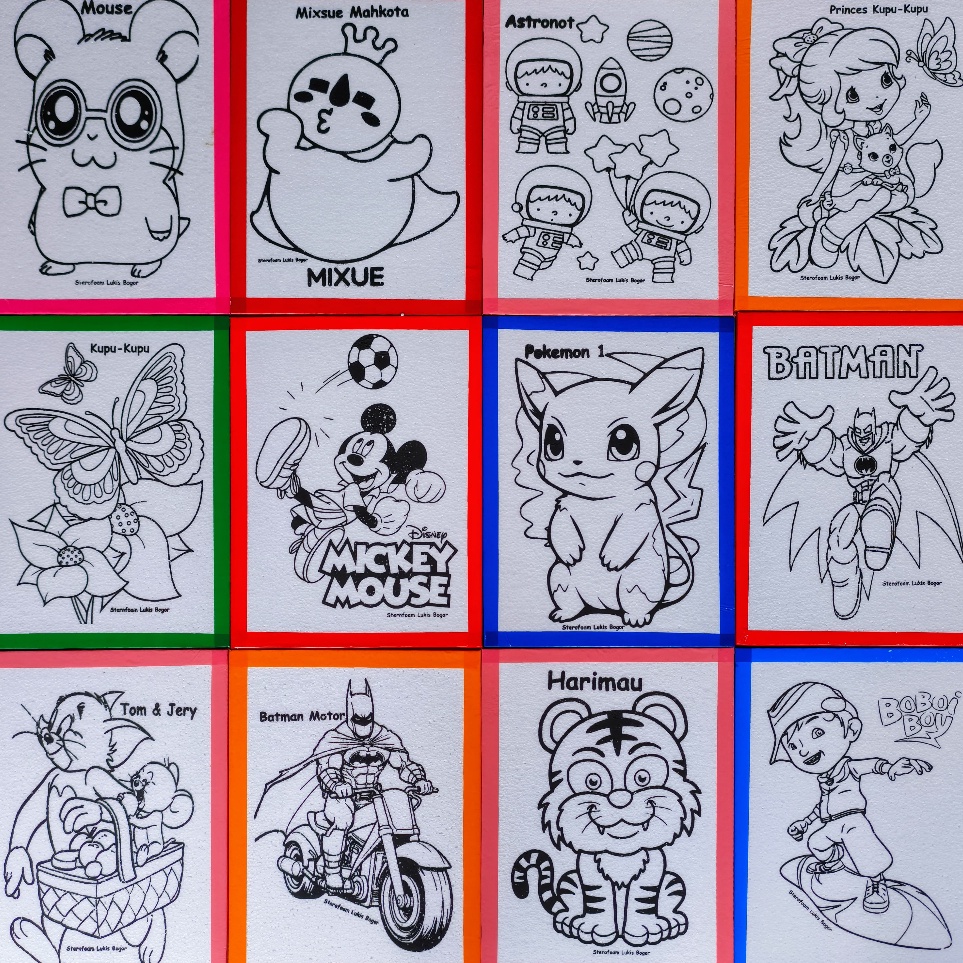 

Terbaru sterofoam lukisgrosir media mewarnai sterofoam isi 1 PCS 3x4 lukis sterofom styrofoam melukis ART E8I3