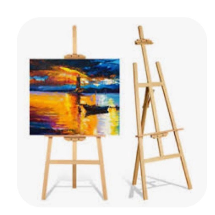 

Easel Wooden Lukis Foto Wedding Stand Kayu ART H7X5