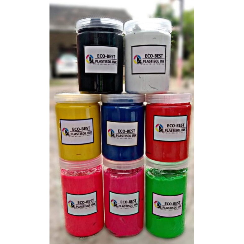 

Tinta sablon plastisol kemasan 1kg ART K8I1
