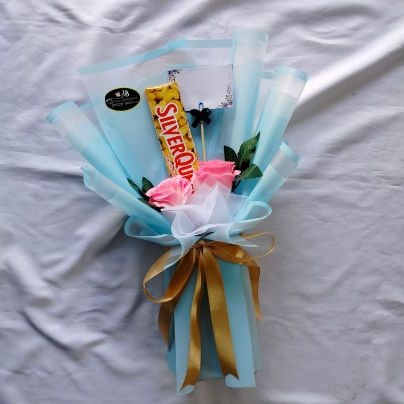 

buket coklat Silverqueen