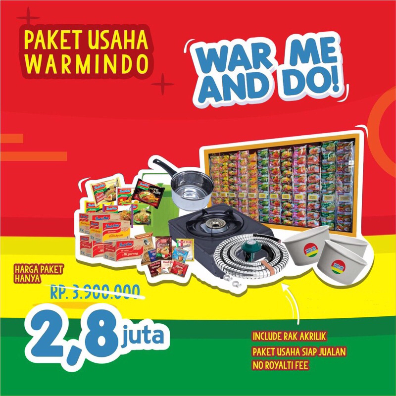 

Paket Usaha Warmindo Warmeanddo