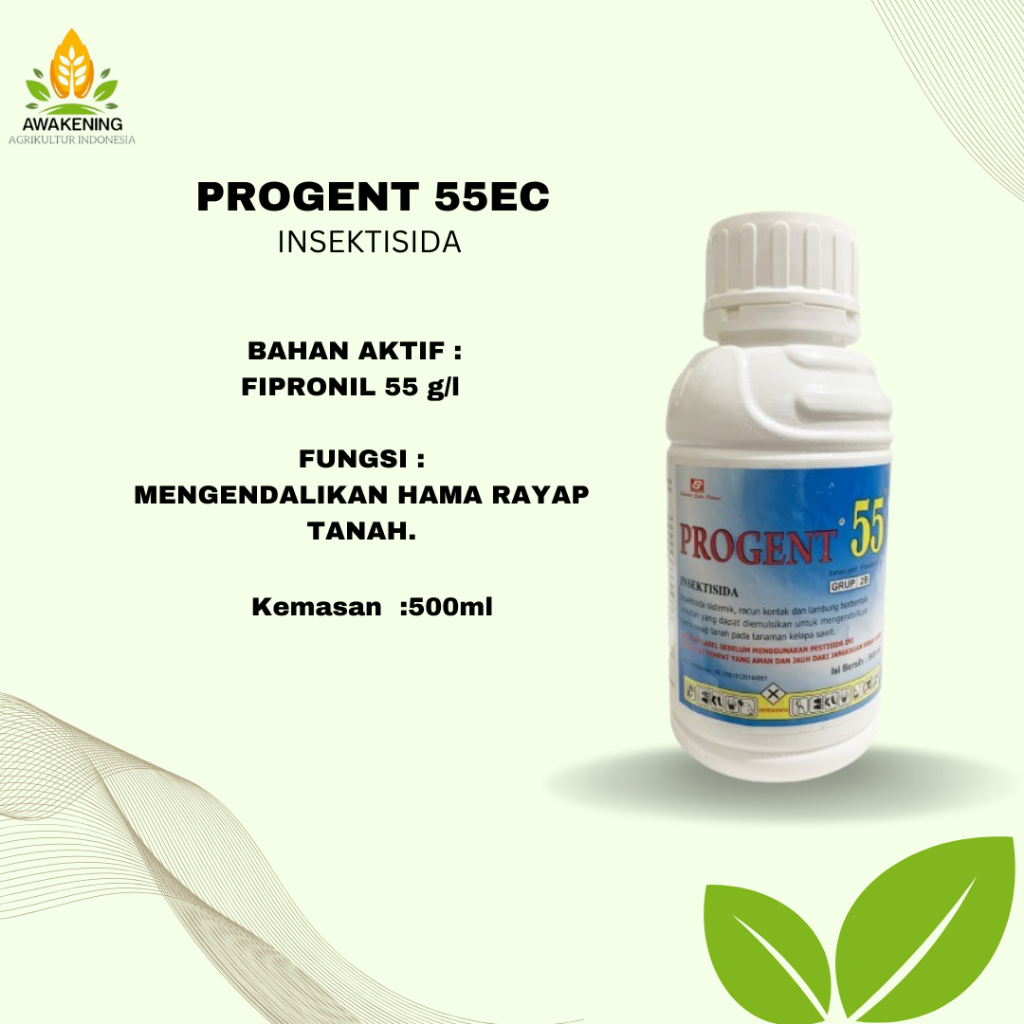 PROGENT 55EC 500ML INSEKTISIDA SISTEMIK sama dgn regent. lebih ampuh