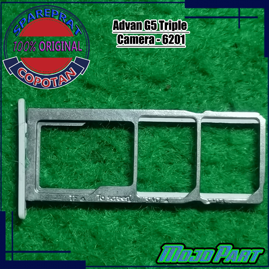 Advan G5 Triple camera - 6201 simtray simlock dudukan tempat slot sim card copotan