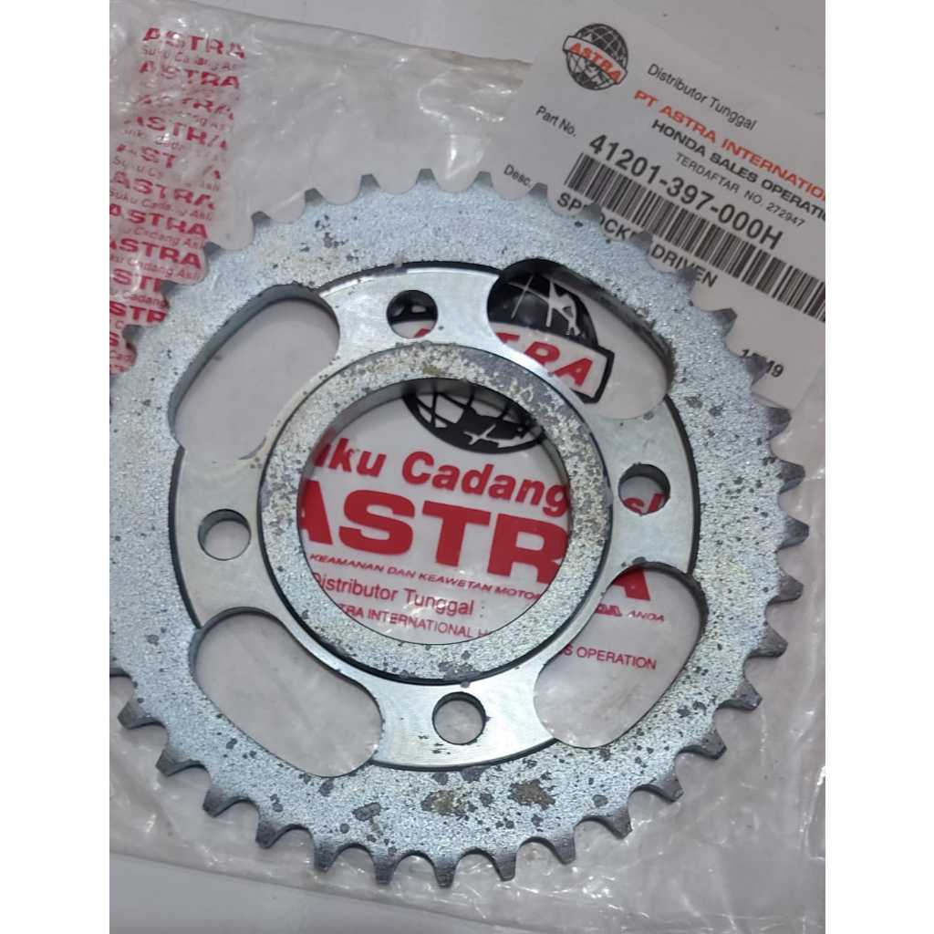 GIR GEAR BELAKANG GL/CB/VERZA 38T