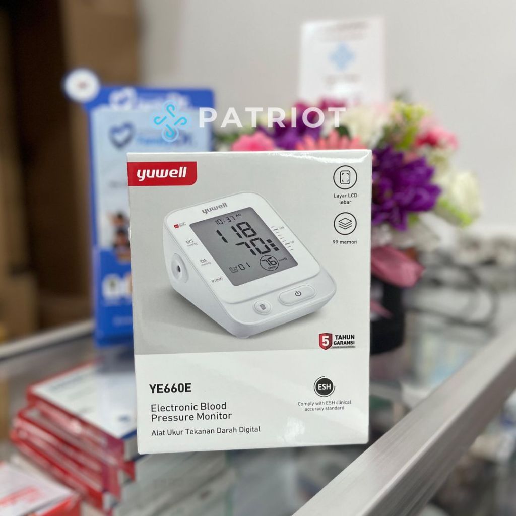 Tensi Yuwell YE660E - Alat Ukur Tekanan Darah Digital
