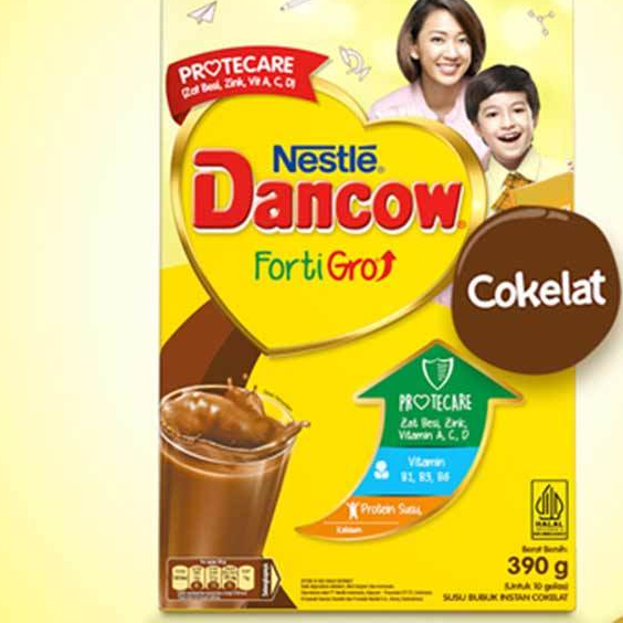

DANCOW INSTAN COKLAT FORTIGRO 390gr