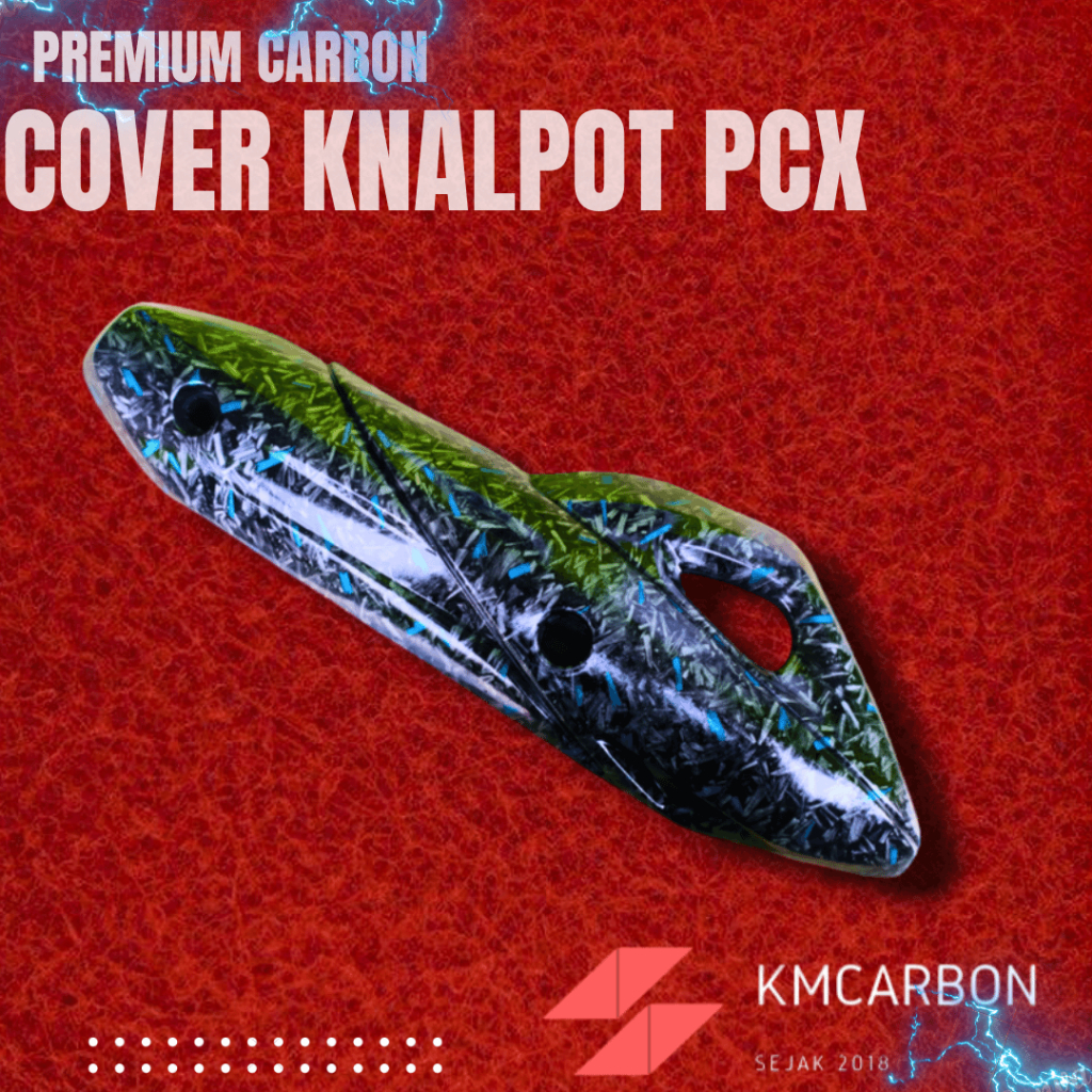Pelindung knalpot pcx 150 carbon forged