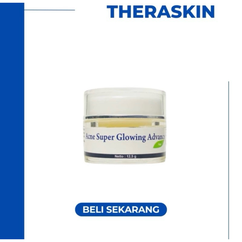 night cream acne super glowing advance kemasan baru orginal 100% by Ik