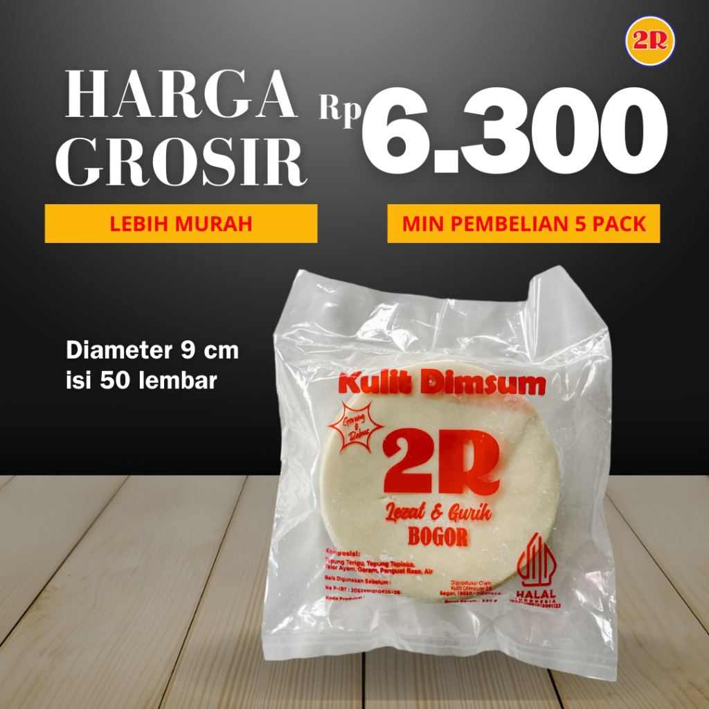 

KULIT DIMSUM BULAT (DIAMETER 9CM) Harga Grosir lebih Murah