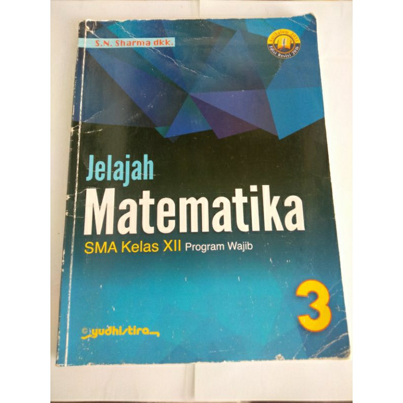 

Jual buku matematika Yudistira untuk kelas 12