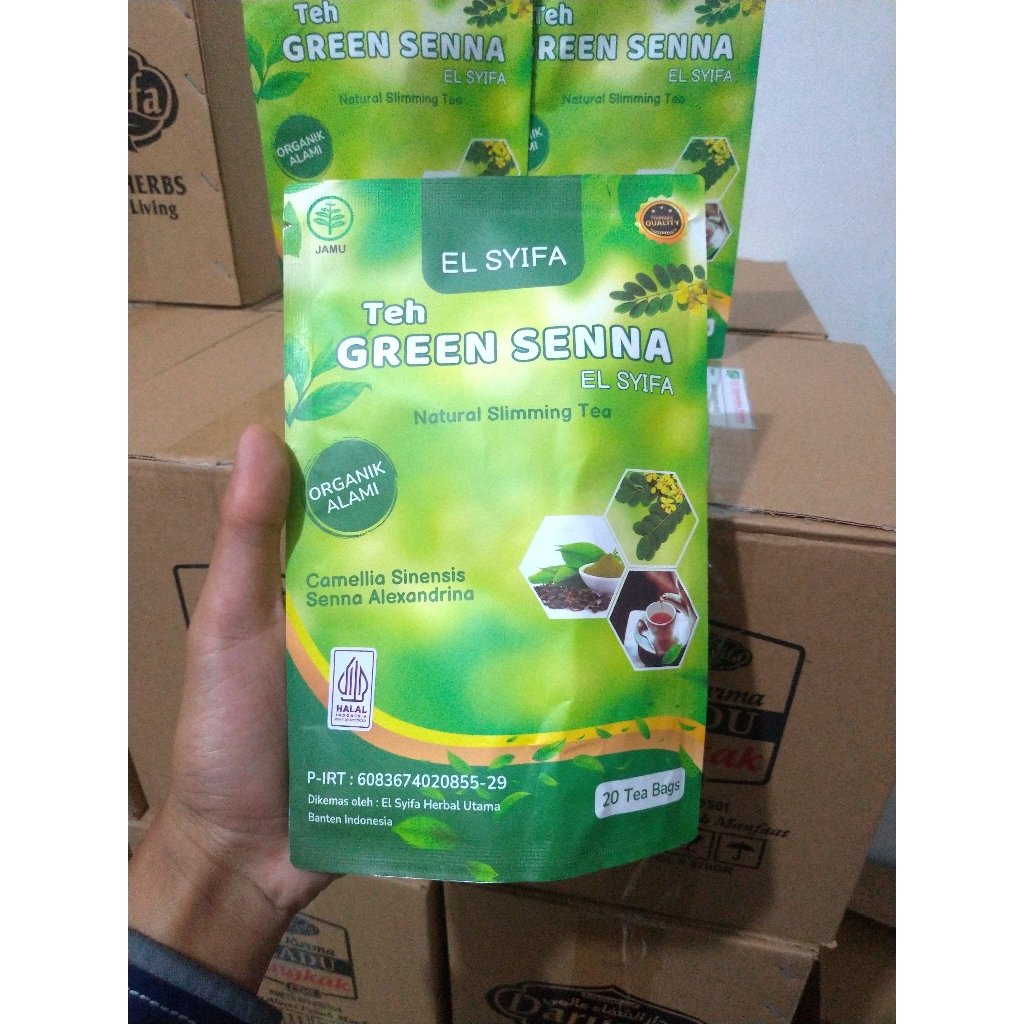 

Teh Green Senna Detox Celup Teh Daun Senna Plus Green Tea Teh Pelangsing Dan Detoks Menurunkan Berat Badan | Senna Green Slimming Tea Kemasan Pouch Isi 20 Kantong