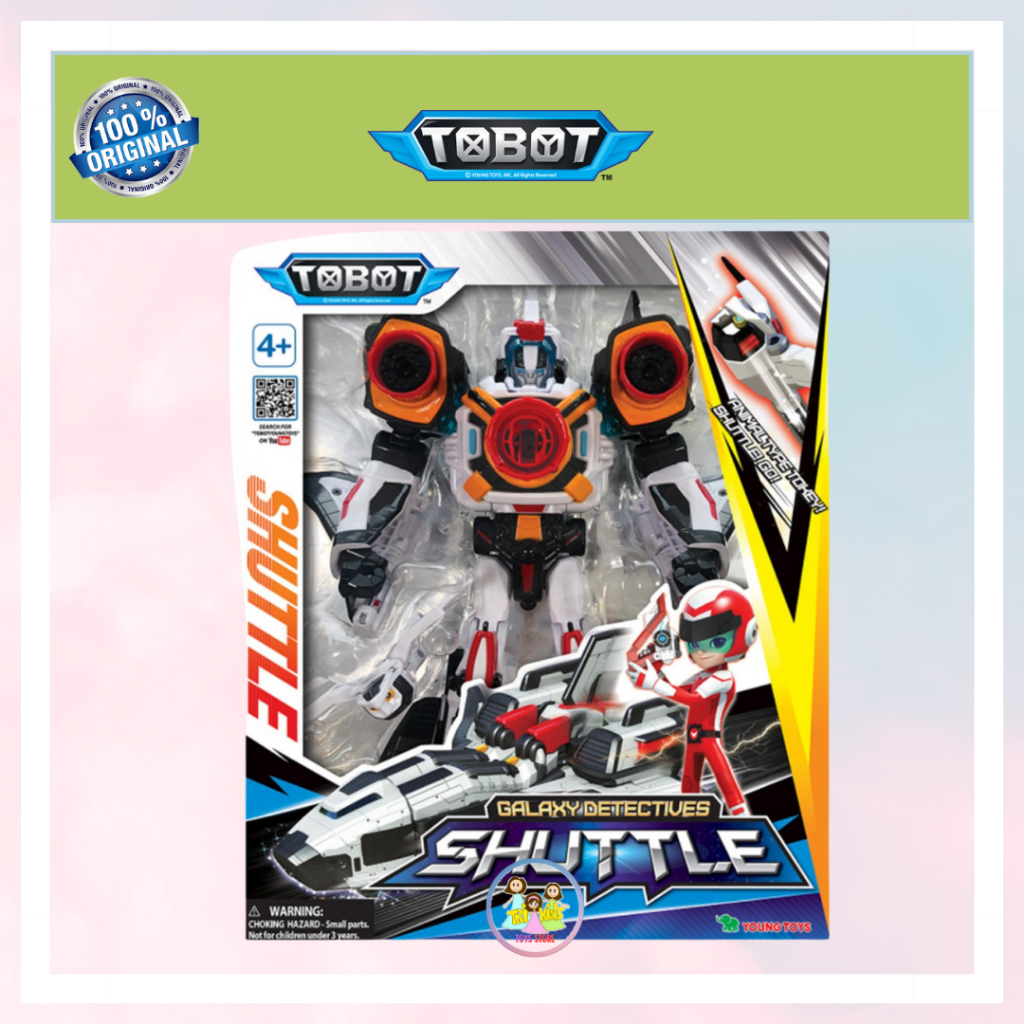 Tobot GD Galaxy Detective Shuttle Original Young Toys
