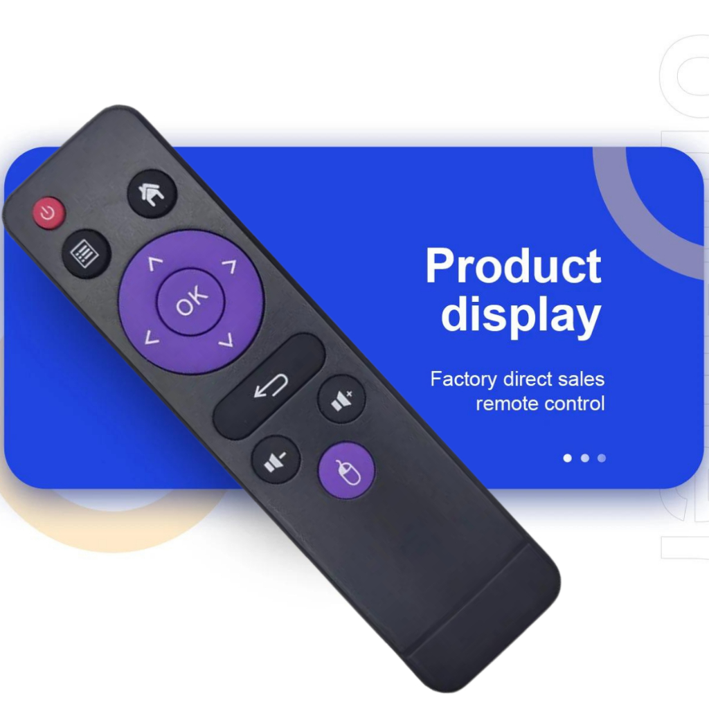 Remot Remote Android TV BOX H96 MAX 4K ULTRA - MINI Q3 STB H96 Max X3/H96 Max Pro/A95X Q3 IR